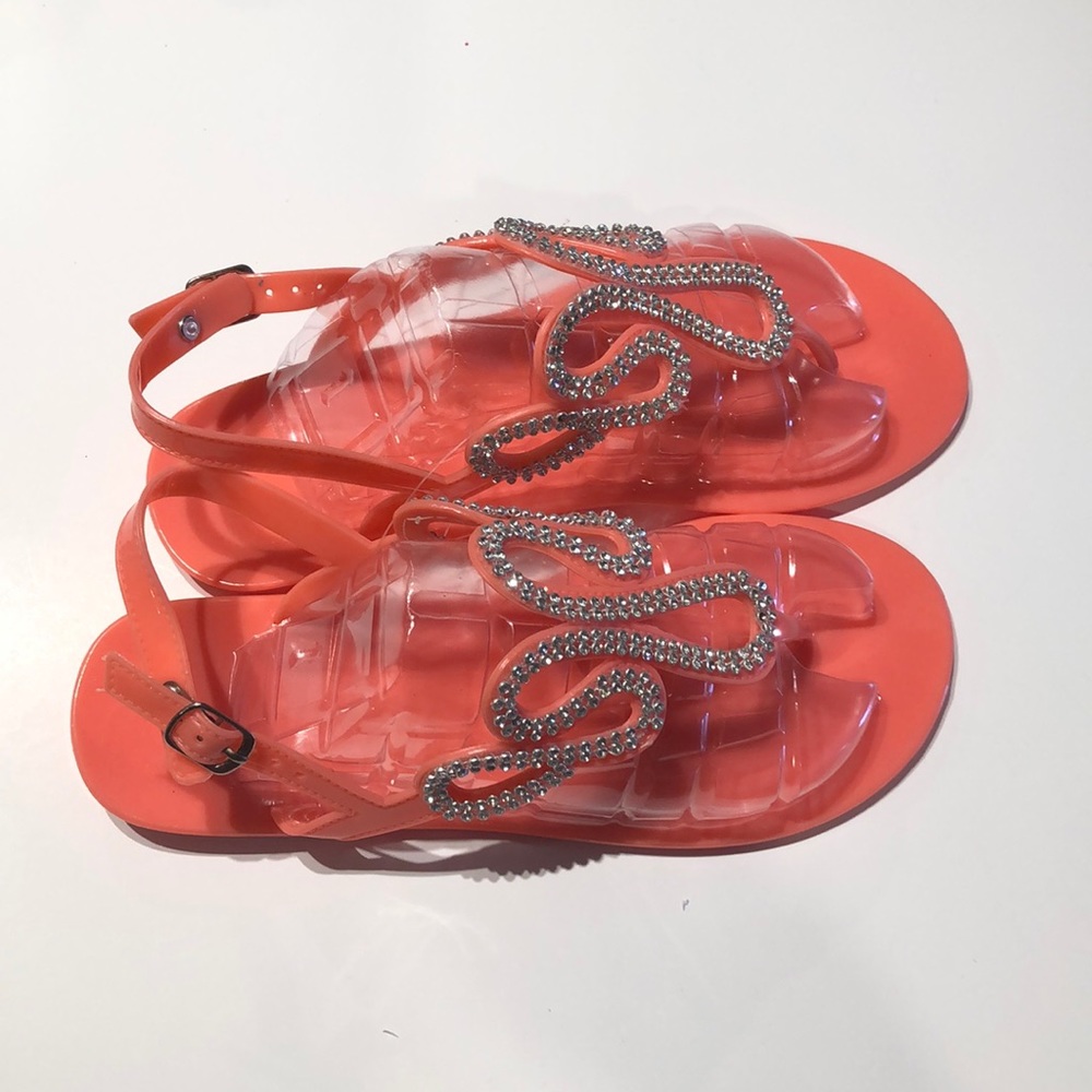 📦Women’s flip flop thong sandals coral - Picture 4 of 8